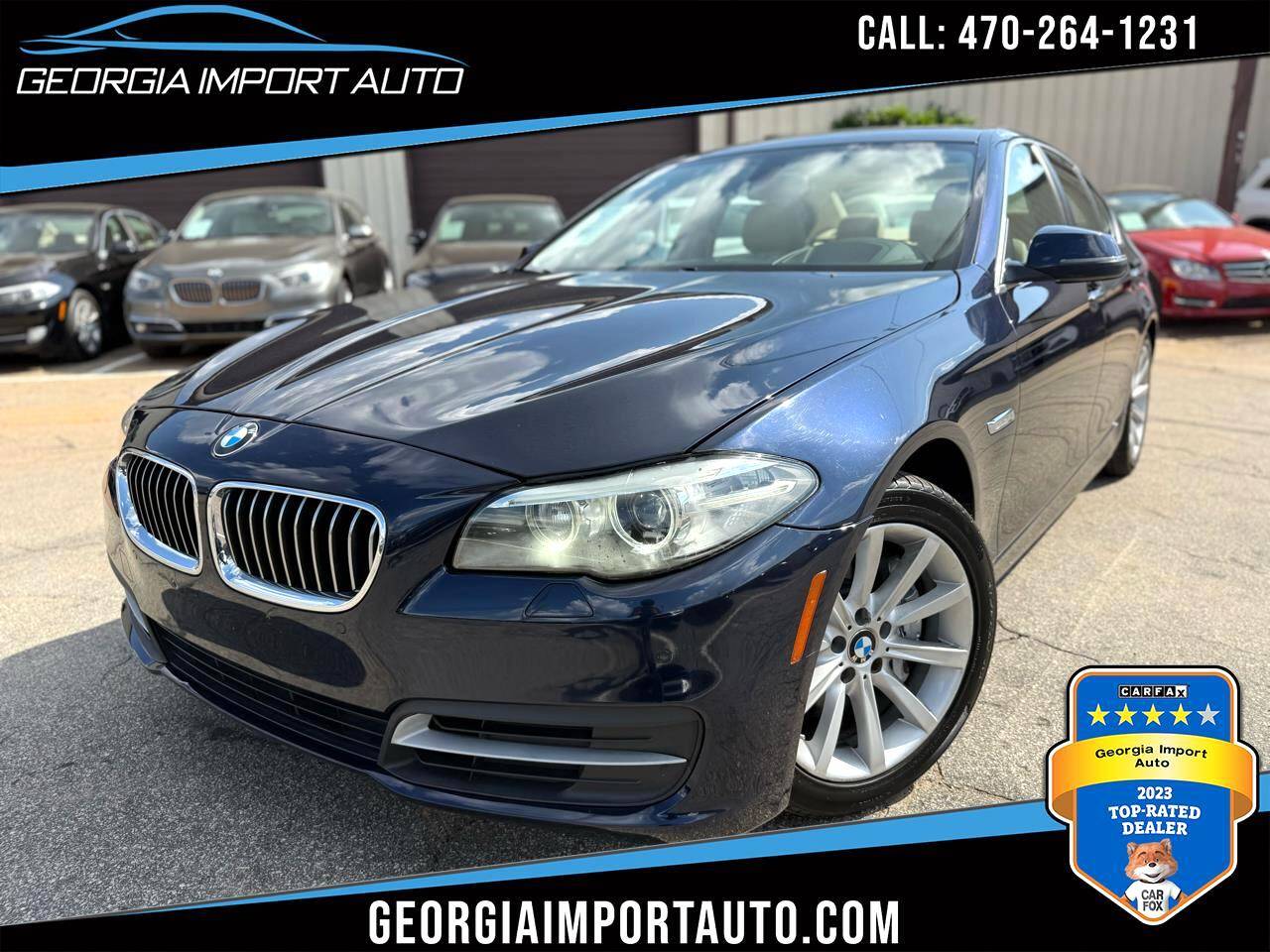 2014 BMW 5 Series 535i — Sedan — 76,707 mi — Alpharetta, GA