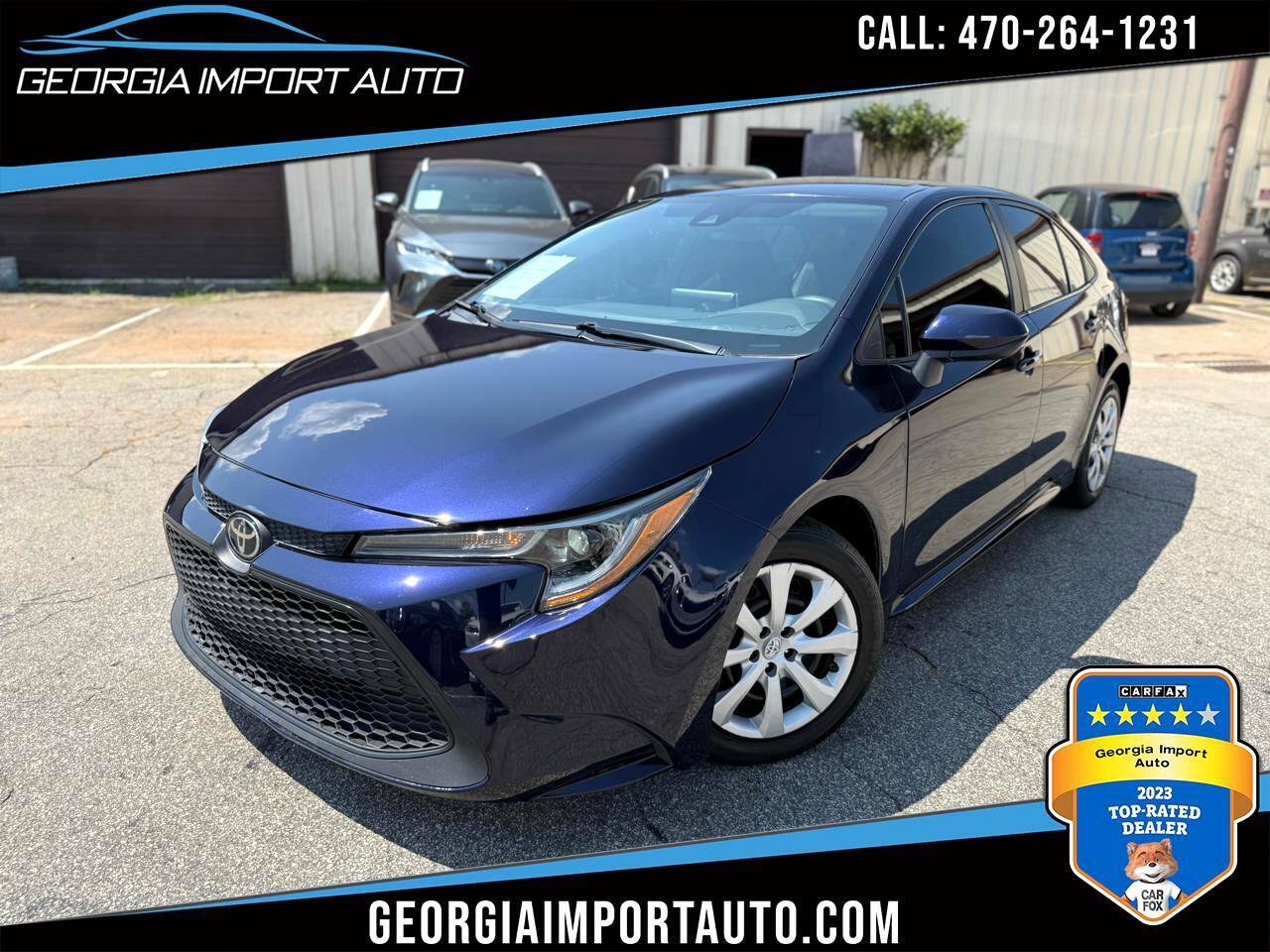 2020 Toyota Corolla LE — Sedan — 60,309 mi — Alpharetta, GA