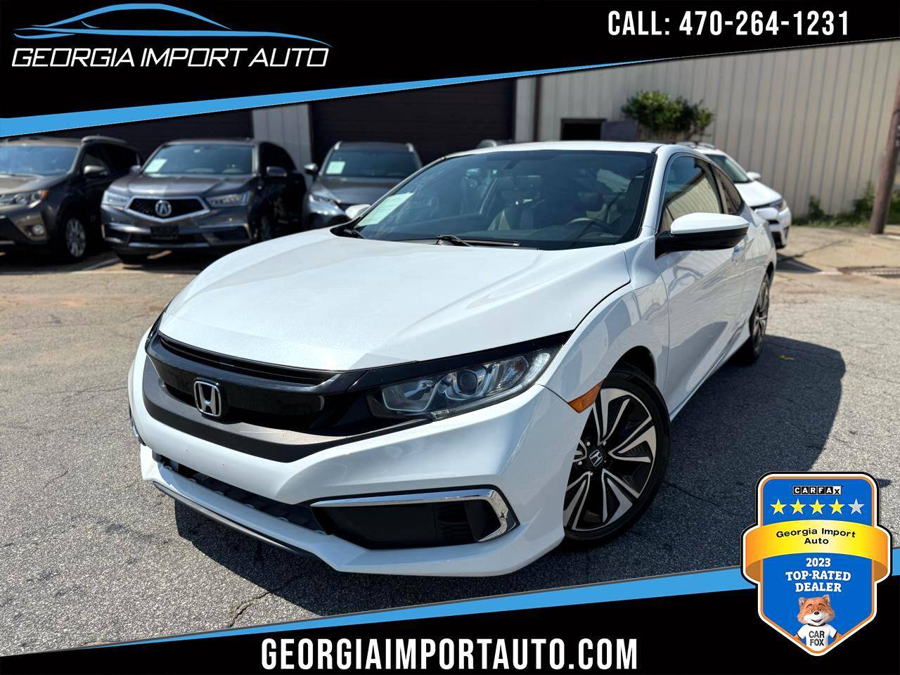 2017 Honda Civic EX-L — Coupe — 67,047 mi — Alpharetta, GA