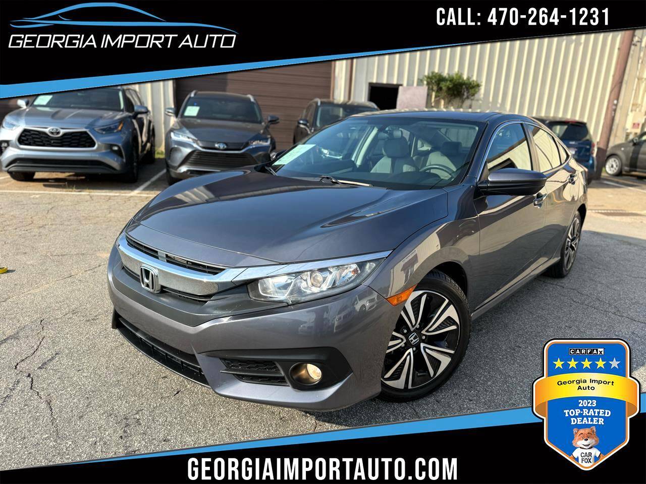 2017 Honda Civic EX-T — Sedan — 115,545 mi — Alpharetta, GA