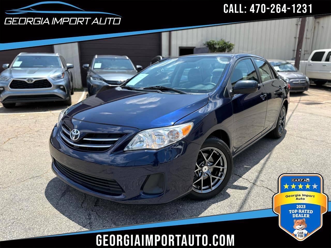2013 Toyota Corolla LE — Sedan — 74,615 mi — Alpharetta, GA