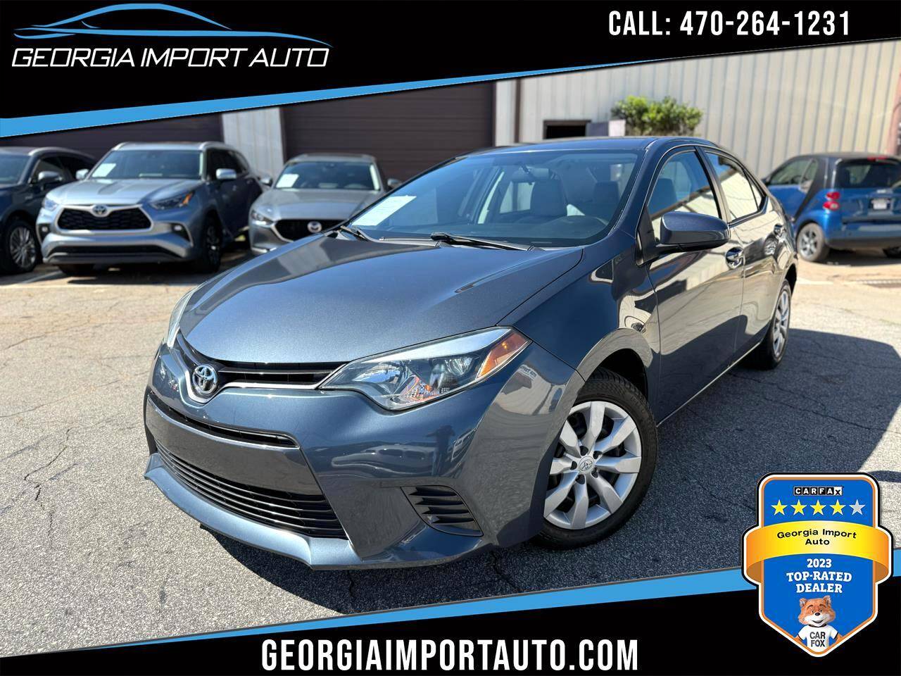 2015 Toyota Corolla S Premium — Sedan — 32,963 mi — Alpharetta, GA