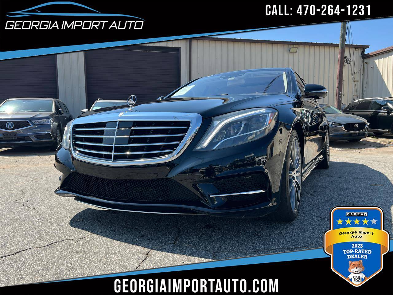 2015 Mercedes-Benz S-Class S 550 — Sedan — 81,085 mi — Alpharetta, GA
