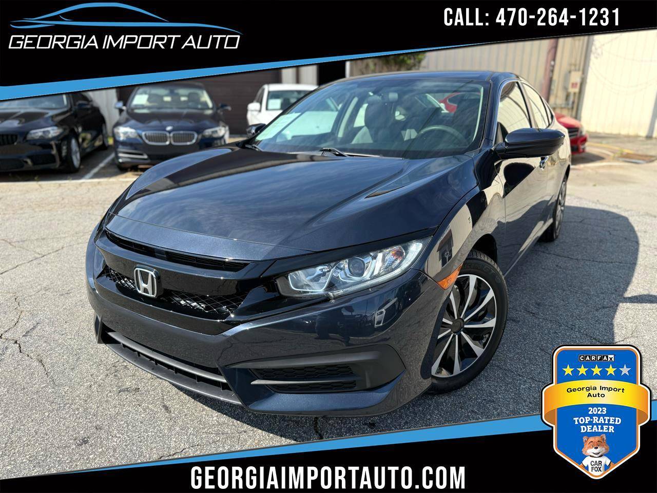 2016 Honda Civic LX — Sedan — 65,863 mi — Alpharetta, GA