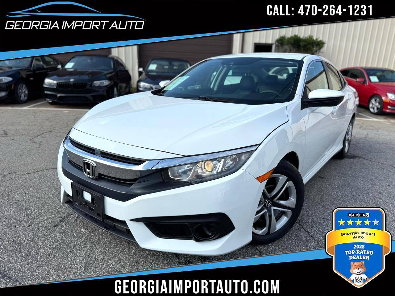 2018 Honda Civic LX — Sedan — 51,906 mi — Alpharetta, GA