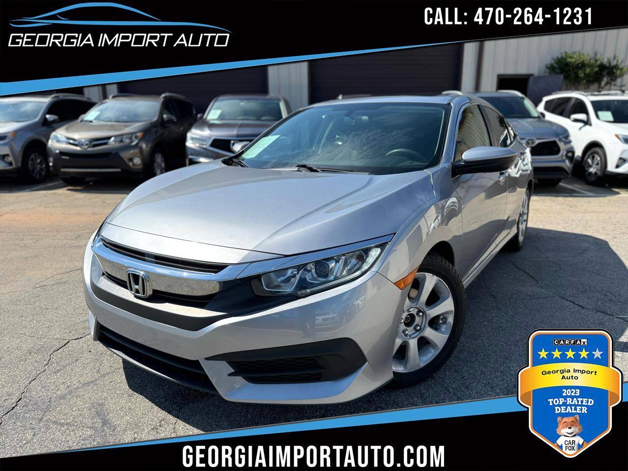 2016 Honda Civic EX — Sedan — 111,606 mi — Alpharetta, GA