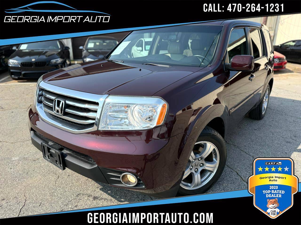 2015 Honda Pilot EX-L — SUV — 161,104 mi — Alpharetta, GA