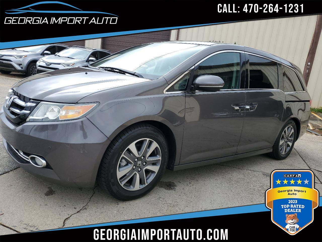 2017 Honda Odyssey Touring — Minivan — 54,524 mi — Alpharetta, GA