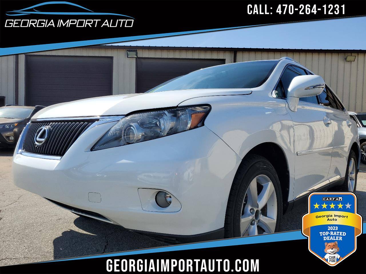 2010 Lexus RX RX 350 — SUV — 138,725 mi — Alpharetta, GA