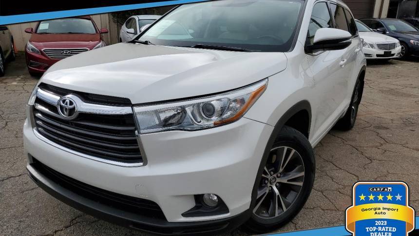 2016 Toyota Highlander XLE — SUV — 93,218 mi — Alpharetta, GA