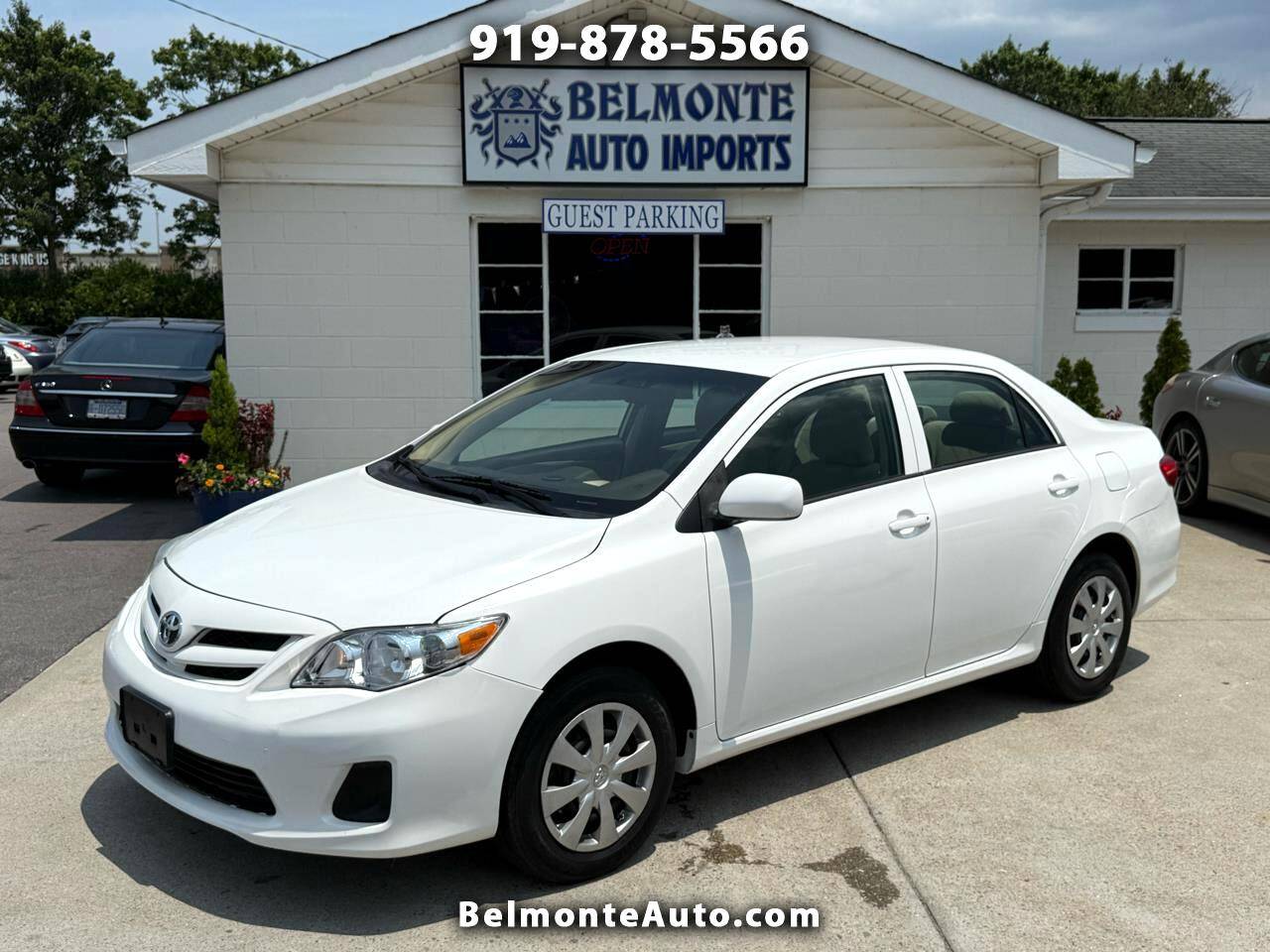 2012 Toyota Corolla LE — Sedan — 85,998 mi — Raleigh, NC
