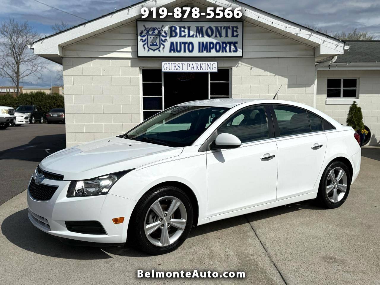 2013 Chevrolet Cruze 2LT — Sedan — 63,604 mi — Raleigh, NC