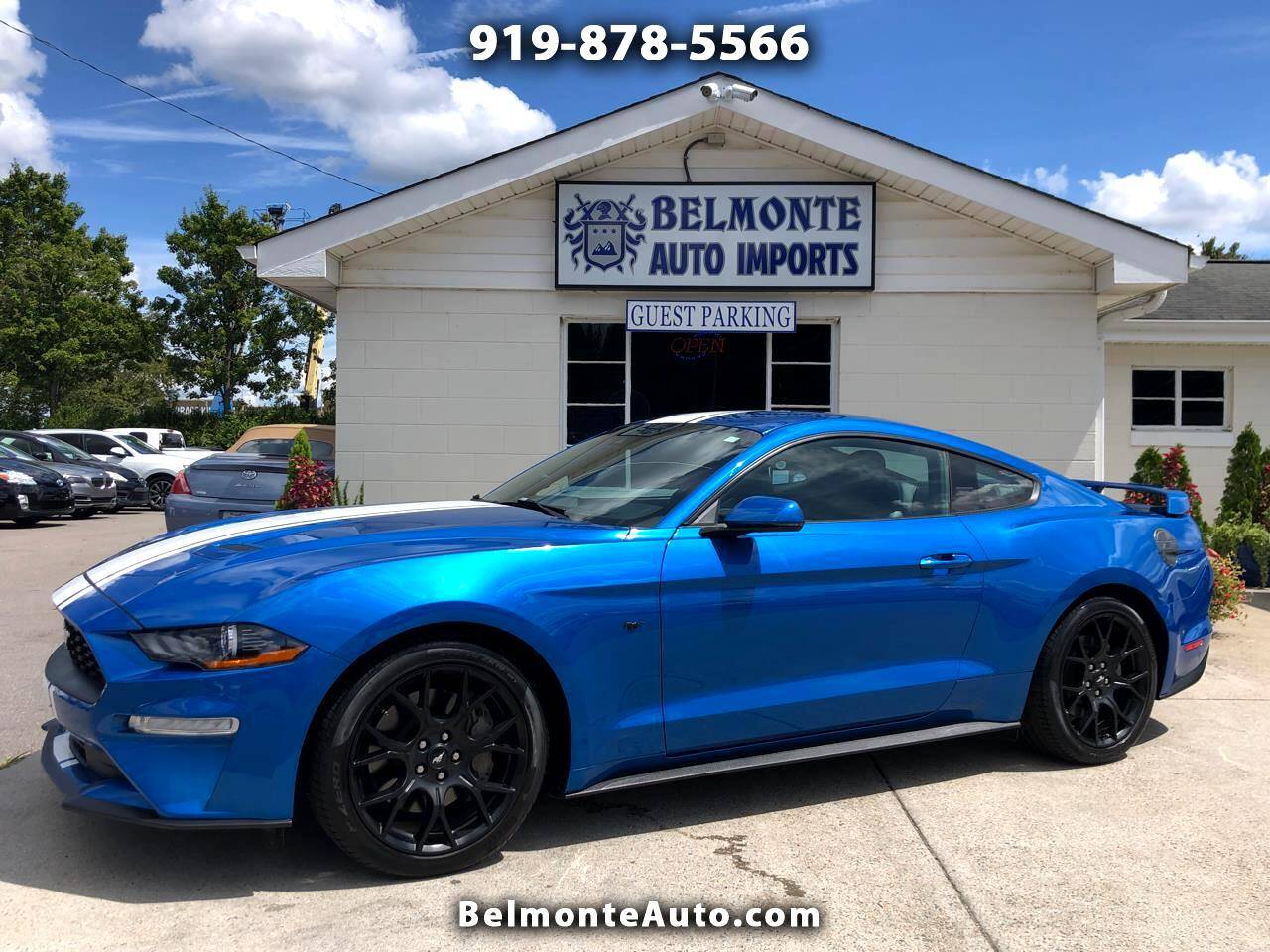 2019 Ford Mustang EcoBoost Premium — Coupe — 18,529 mi — Raleigh, NC