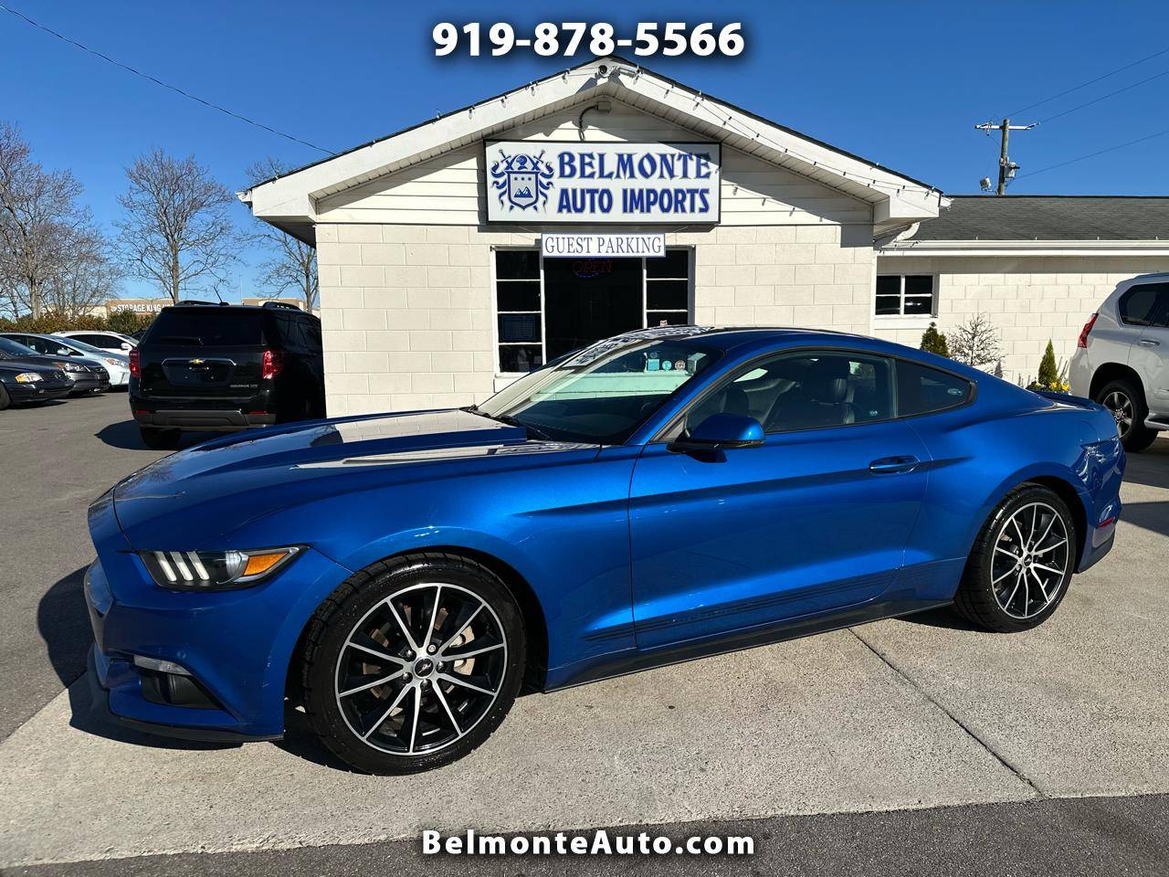 2017 Ford Mustang EcoBoost Premium — Coupe — 151,028 mi — Raleigh, NC
