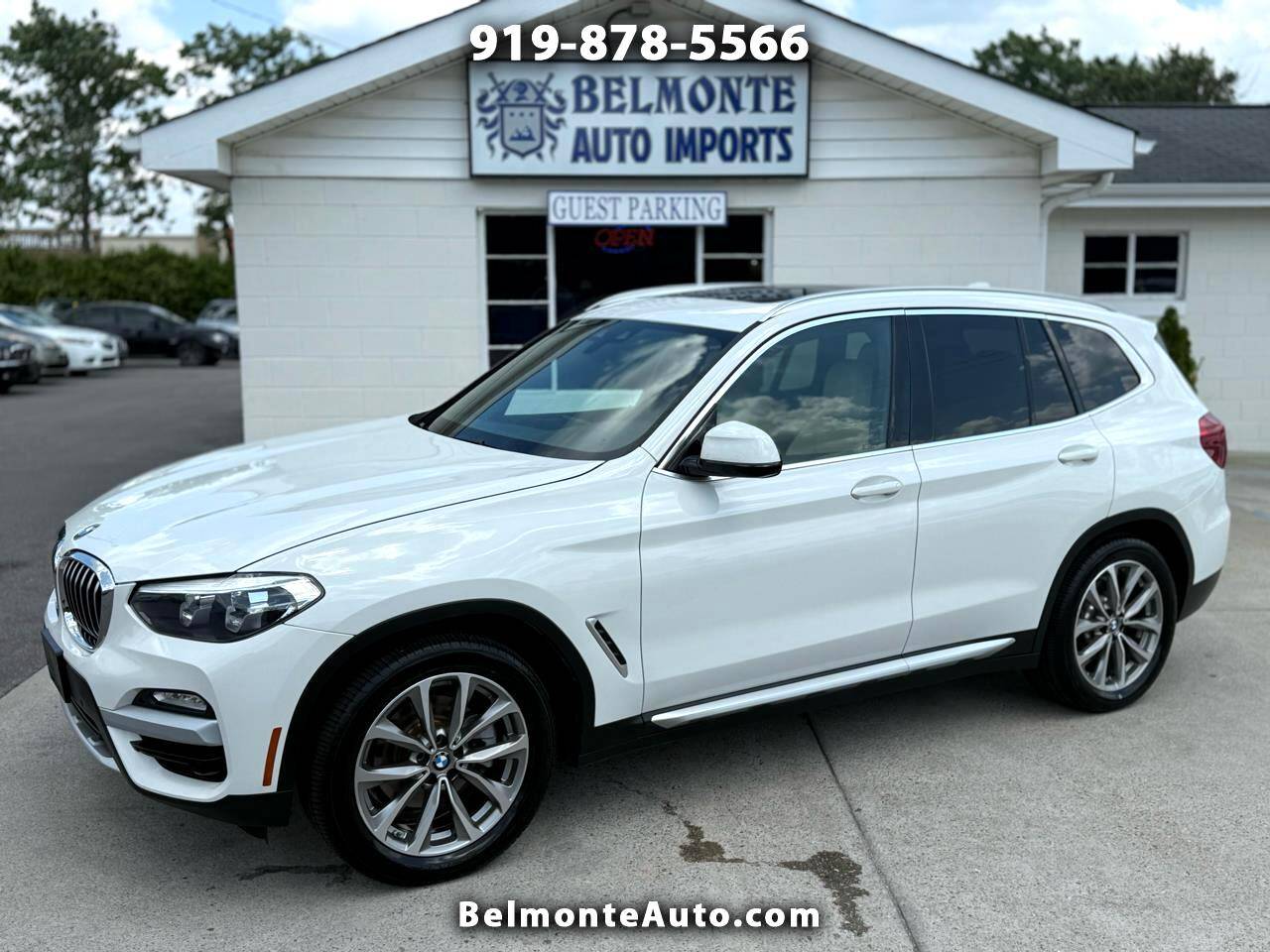 2019 BMW X3 30i — SUV — 96,479 mi — Raleigh, NC