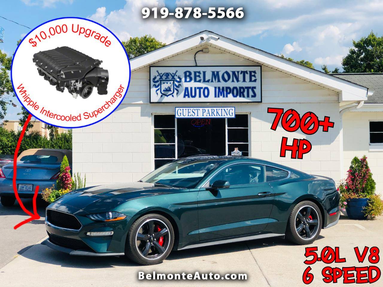 2019 Ford Mustang Bullitt — Coupe — 47,074 mi — Raleigh, NC