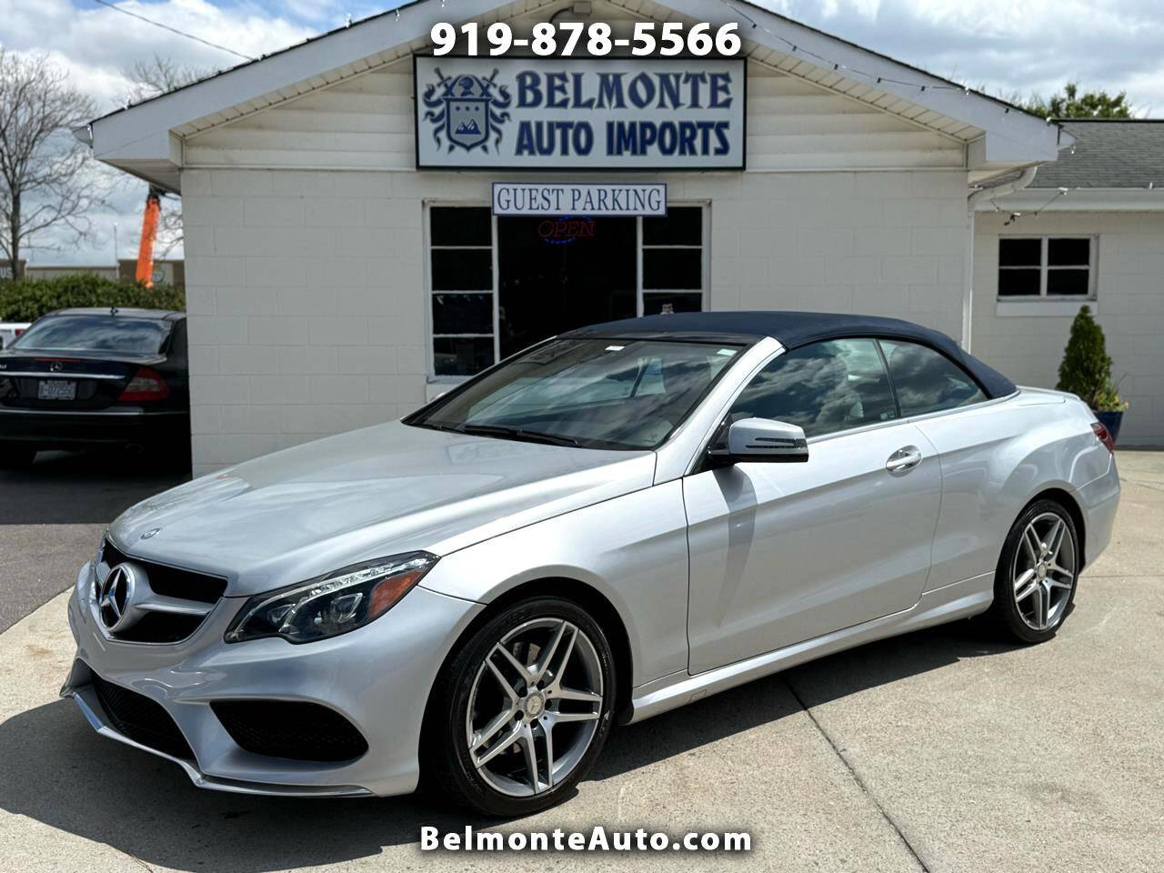 2017 Mercedes-Benz E-Class E 400 — Convertible — 37,663 mi — Raleigh, NC