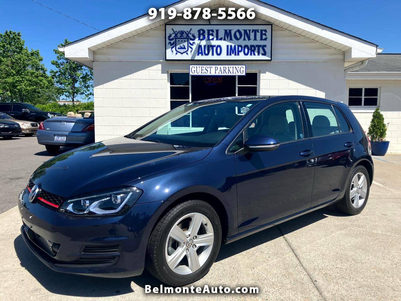 2017 Volkswagen Golf Wolfsburg Edition — Hatchback — 67,642 mi — Raleigh, NC