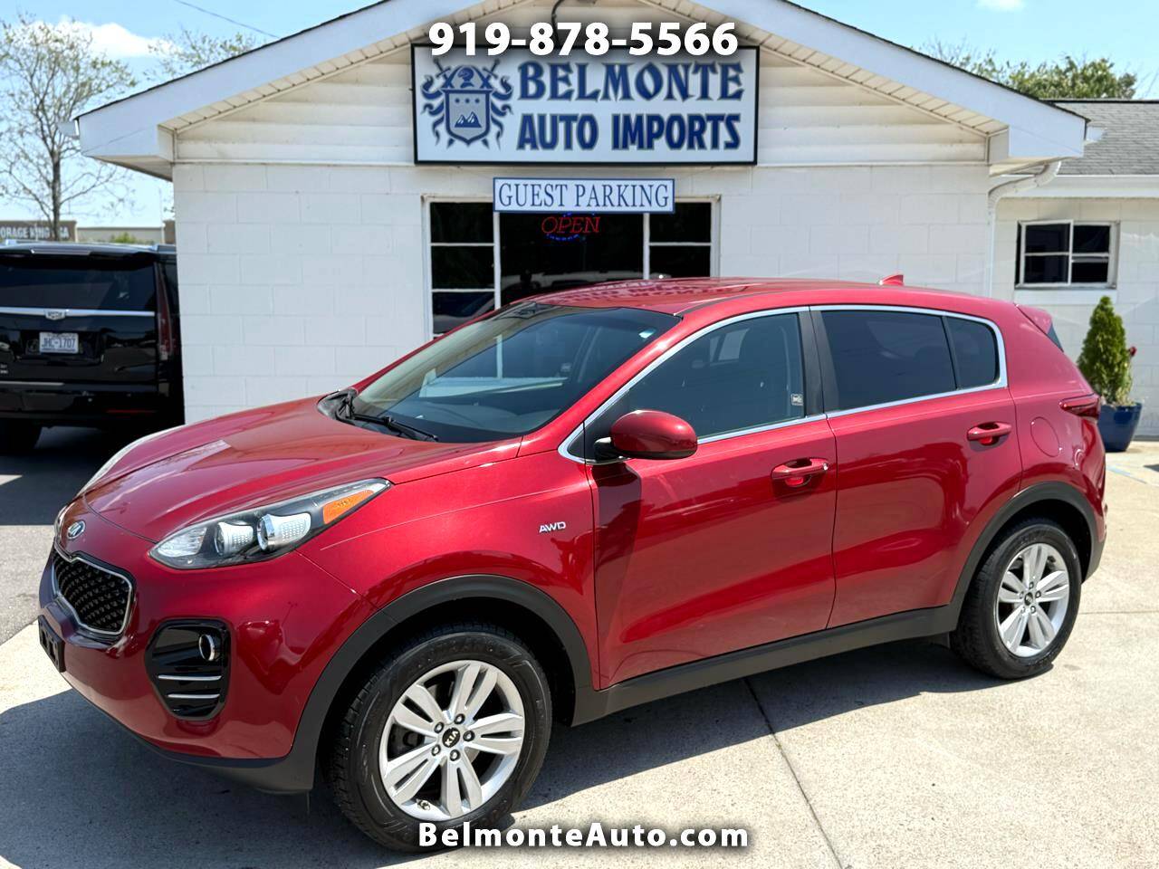 2017 Kia Sportage LX — SUV — 163,641 mi — Raleigh, NC