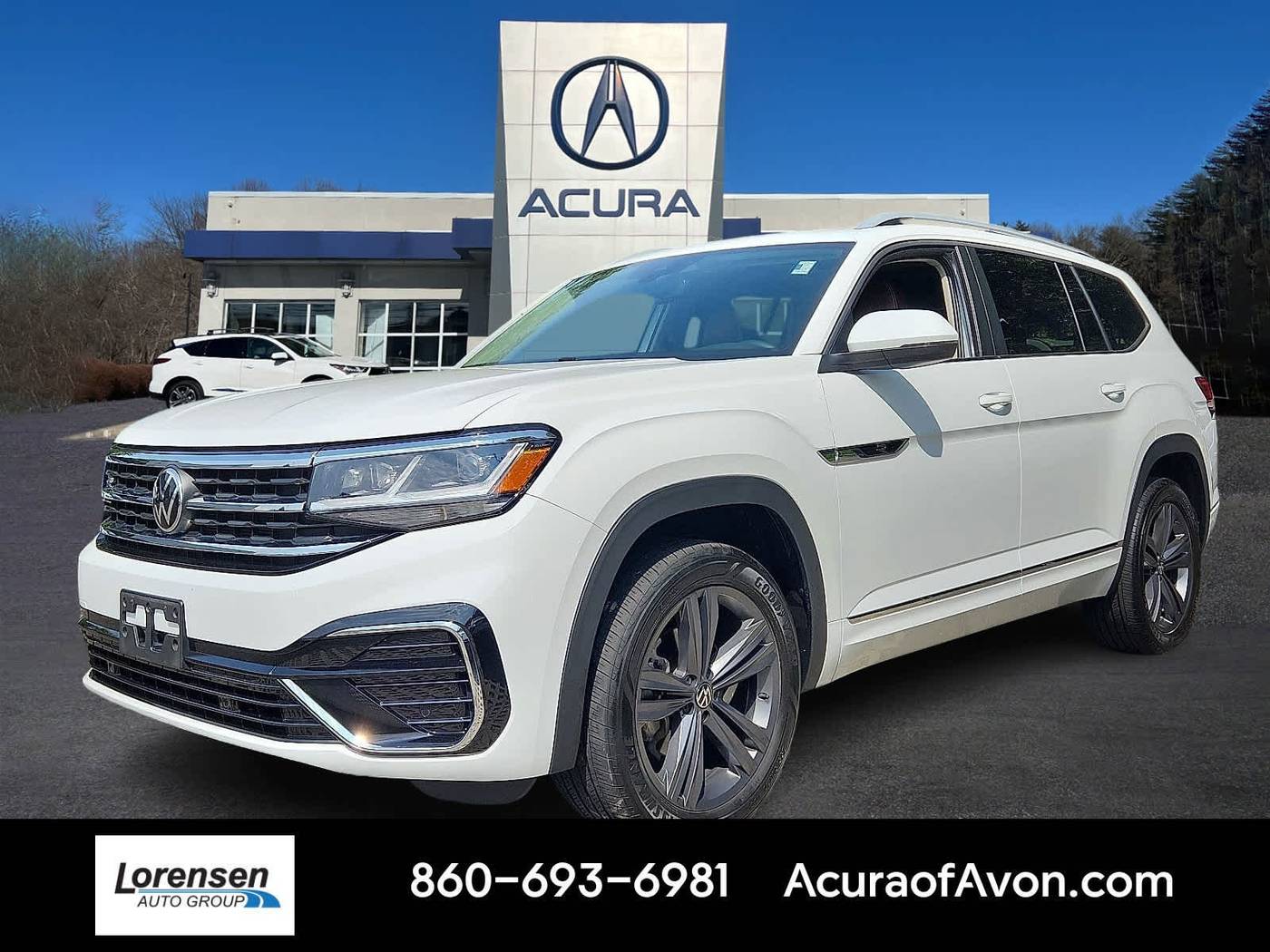 2022 Volkswagen Atlas SEL R-Line — SUV — 34,898 mi — Canton, CT