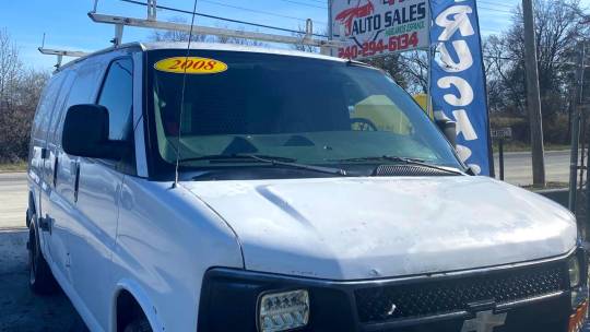 2008 chevrolet express 1500 store cargo van for sale