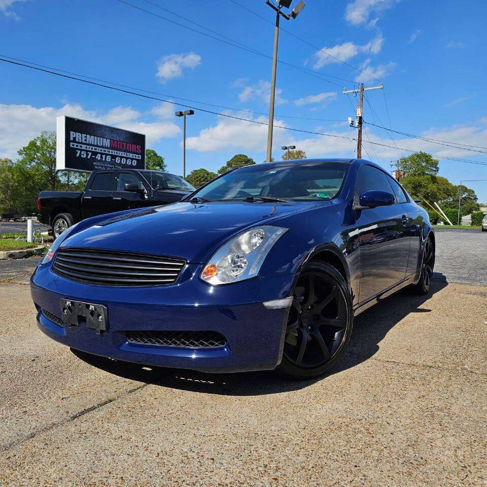 2005 INFINITI G G35 — Coupe — 109,641 mi — Norfolk, VA