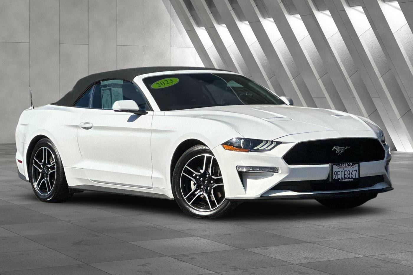 2023 Ford Mustang EcoBoost — Convertible — 52,030 mi — Fresno, CA