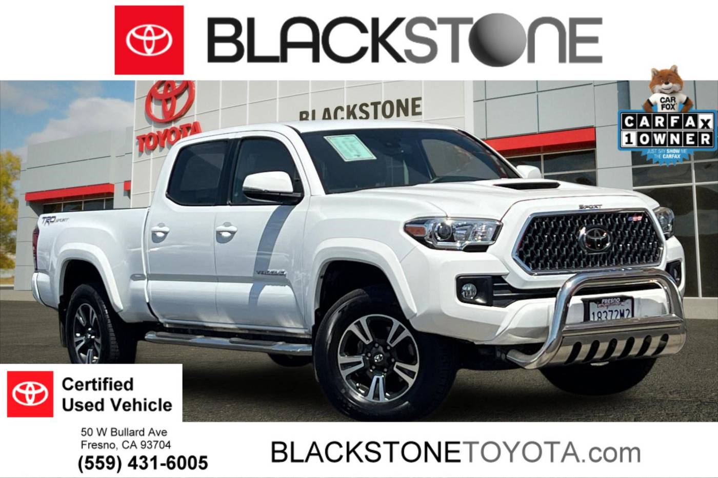 2018 Toyota Tacoma SR5 — Pickup Truck — 71,921 mi — Fresno, CA