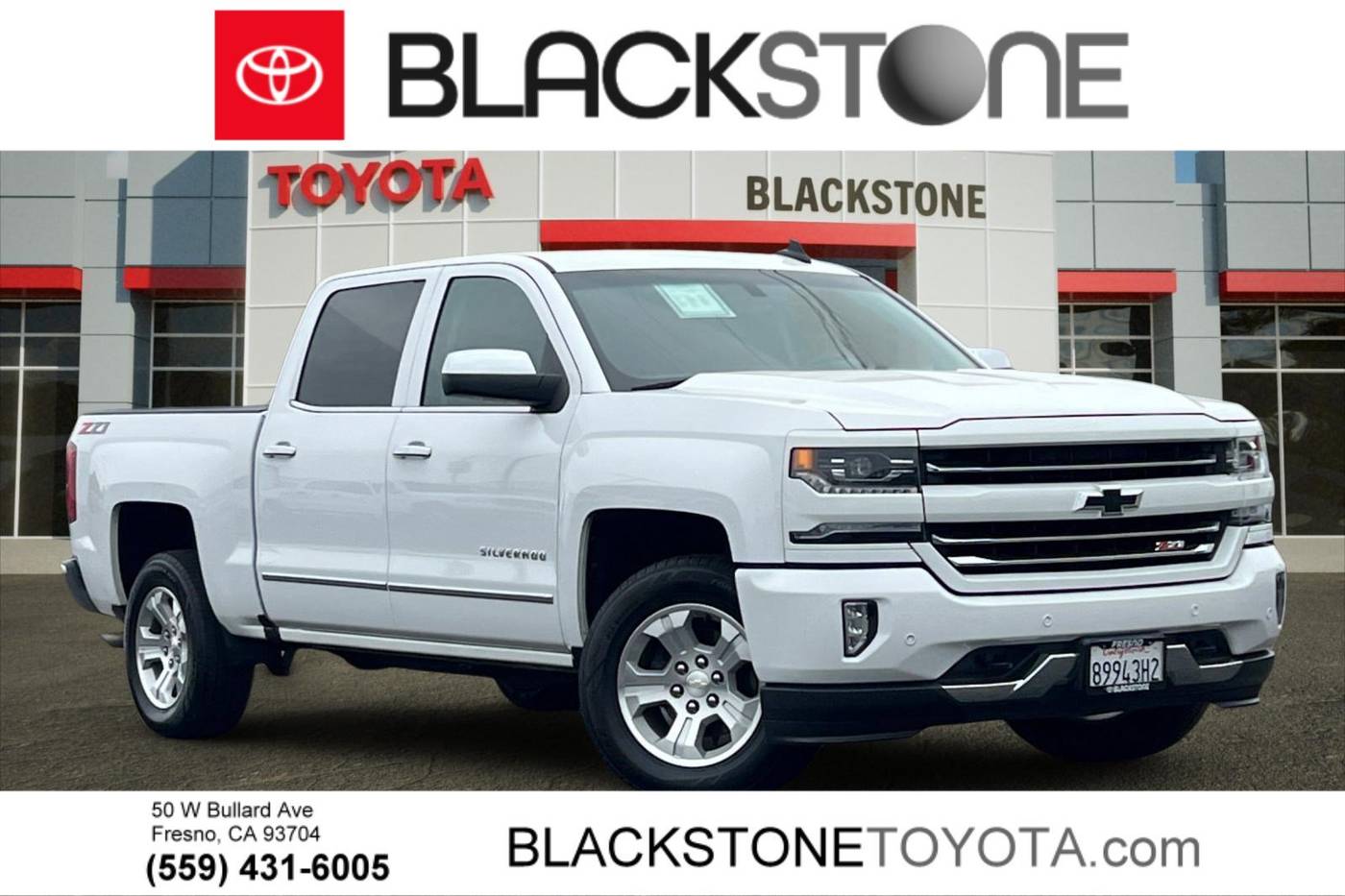 2018 Chevrolet Silverado 1500 LTZ — Pickup Truck — 61,736 mi — Fresno, CA