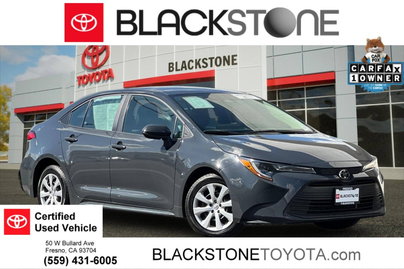 2024 Toyota Corolla LE — Sedan — 36,850 mi — Fresno, CA