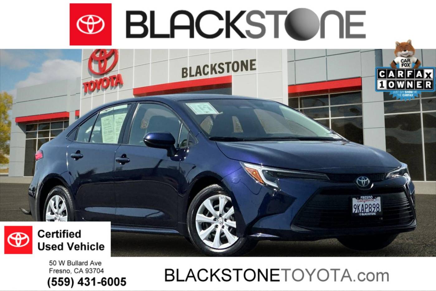 2024 Toyota Corolla Hybrid LE — Sedan — 30,512 mi — Fresno, CA