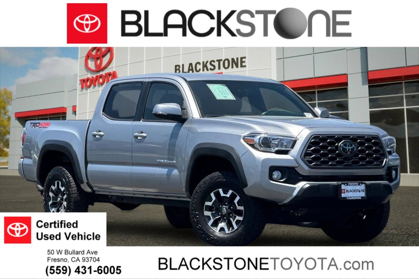 2021 Toyota Tacoma TRD Off Road — Pickup Truck — 65,244 mi — Fresno, CA