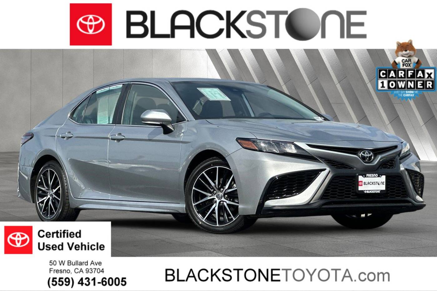 2021 Toyota Camry SE — Sedan — 75,229 mi — Fresno, CA