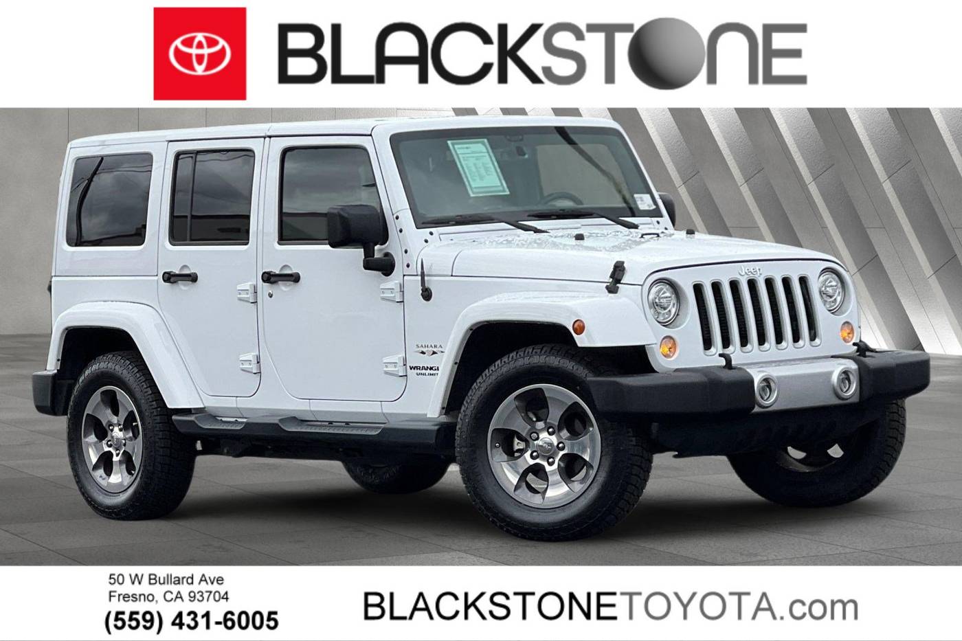 2017 Jeep Wrangler Sahara — SUV — 47,188 mi — Fresno, CA