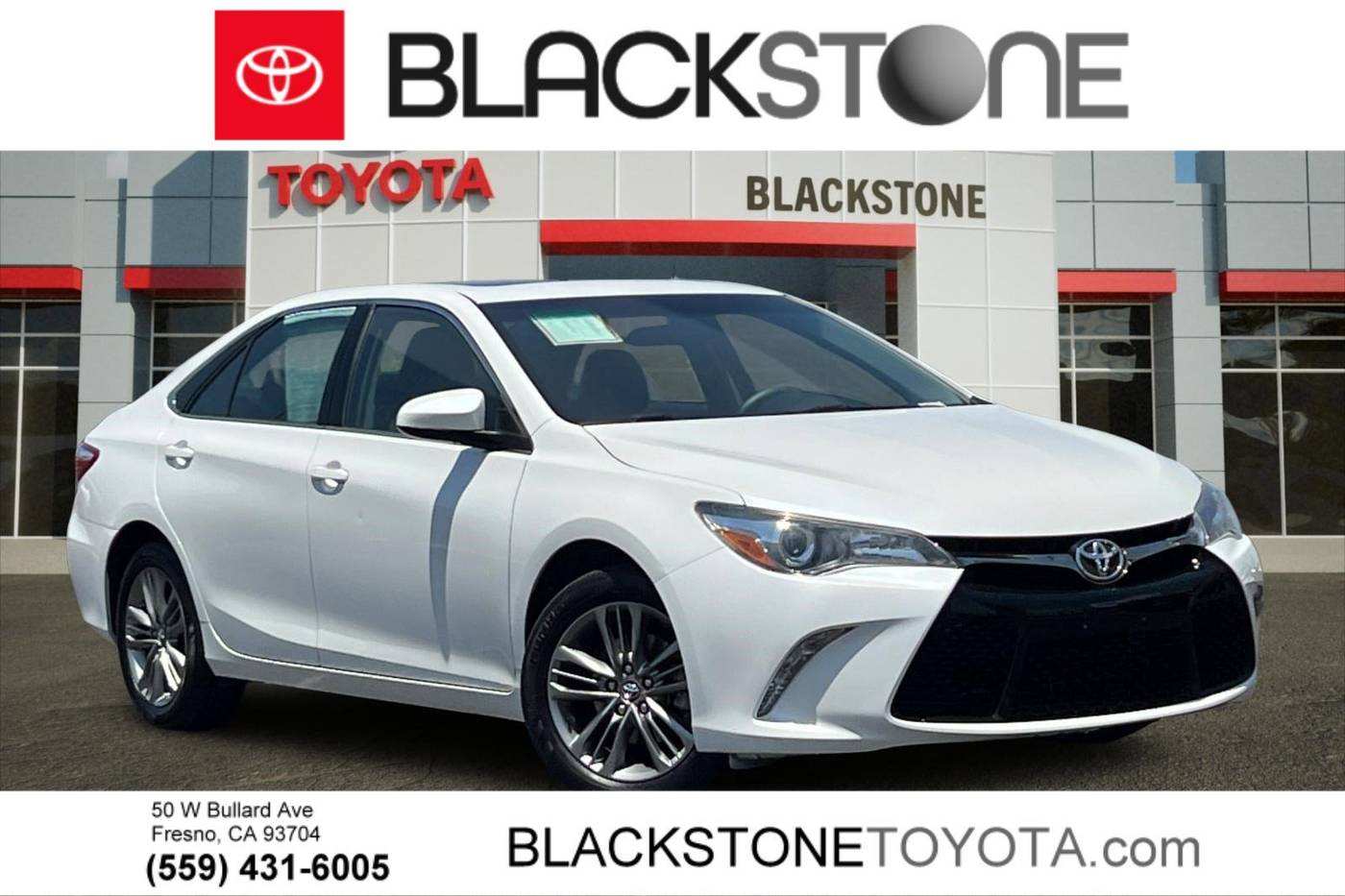 2017 Toyota Camry XLE — Sedan — 56,560 mi — Fresno, CA