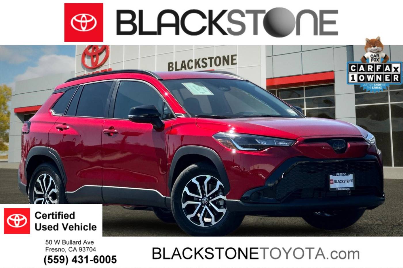 2025 Toyota Corolla Cross Hybrid SE — SUV — 19 mi — Fresno, CA