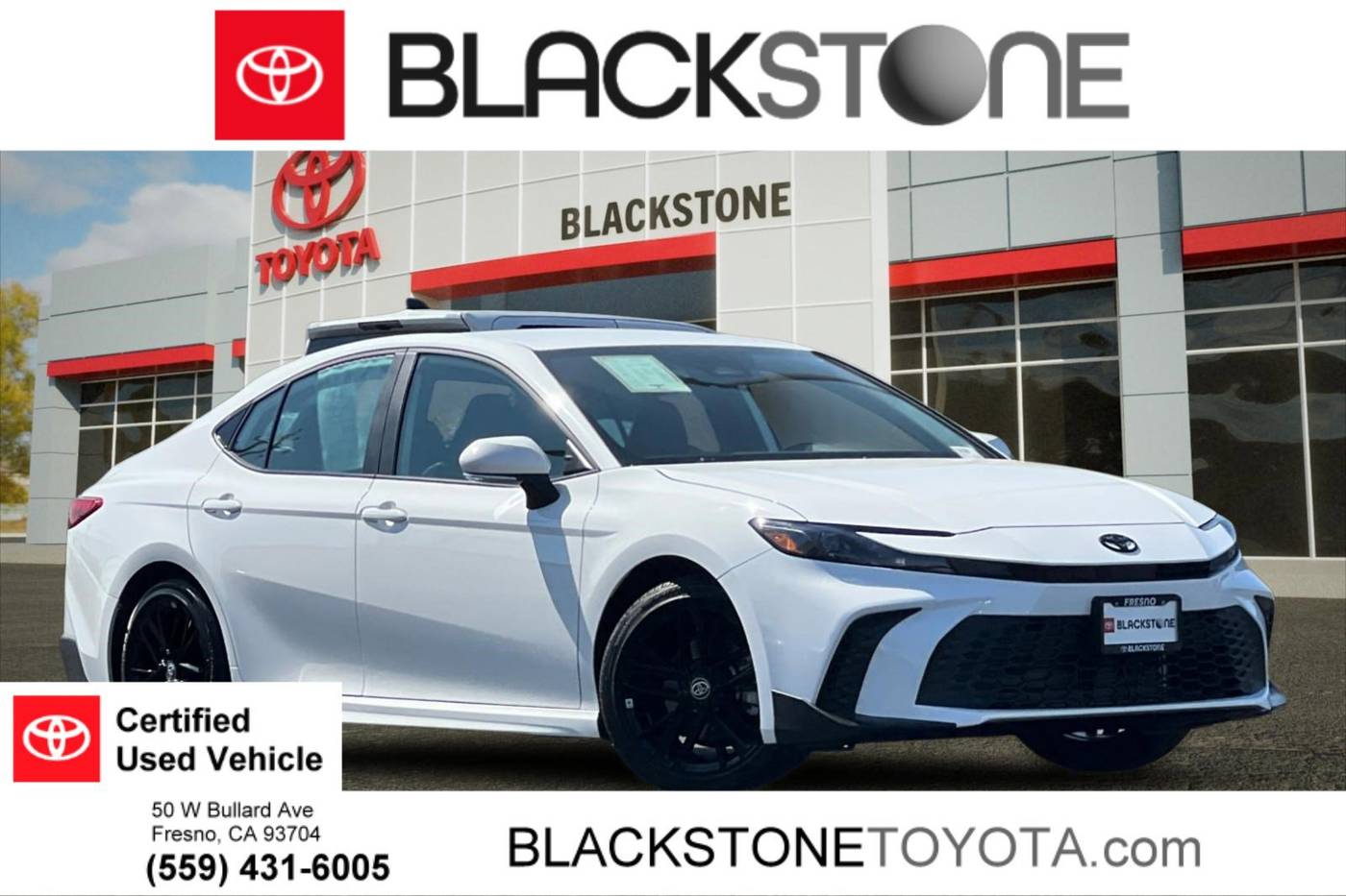 2025 Toyota Camry Hybrid LE — Sedan — 15 mi — Fresno, CA