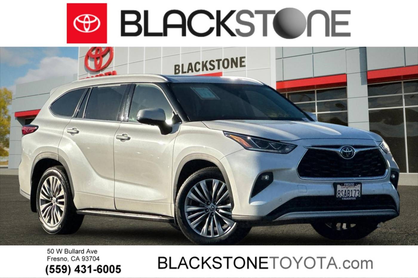 2020 Toyota Highlander Platinum — SUV — 73,774 mi — Fresno, CA
