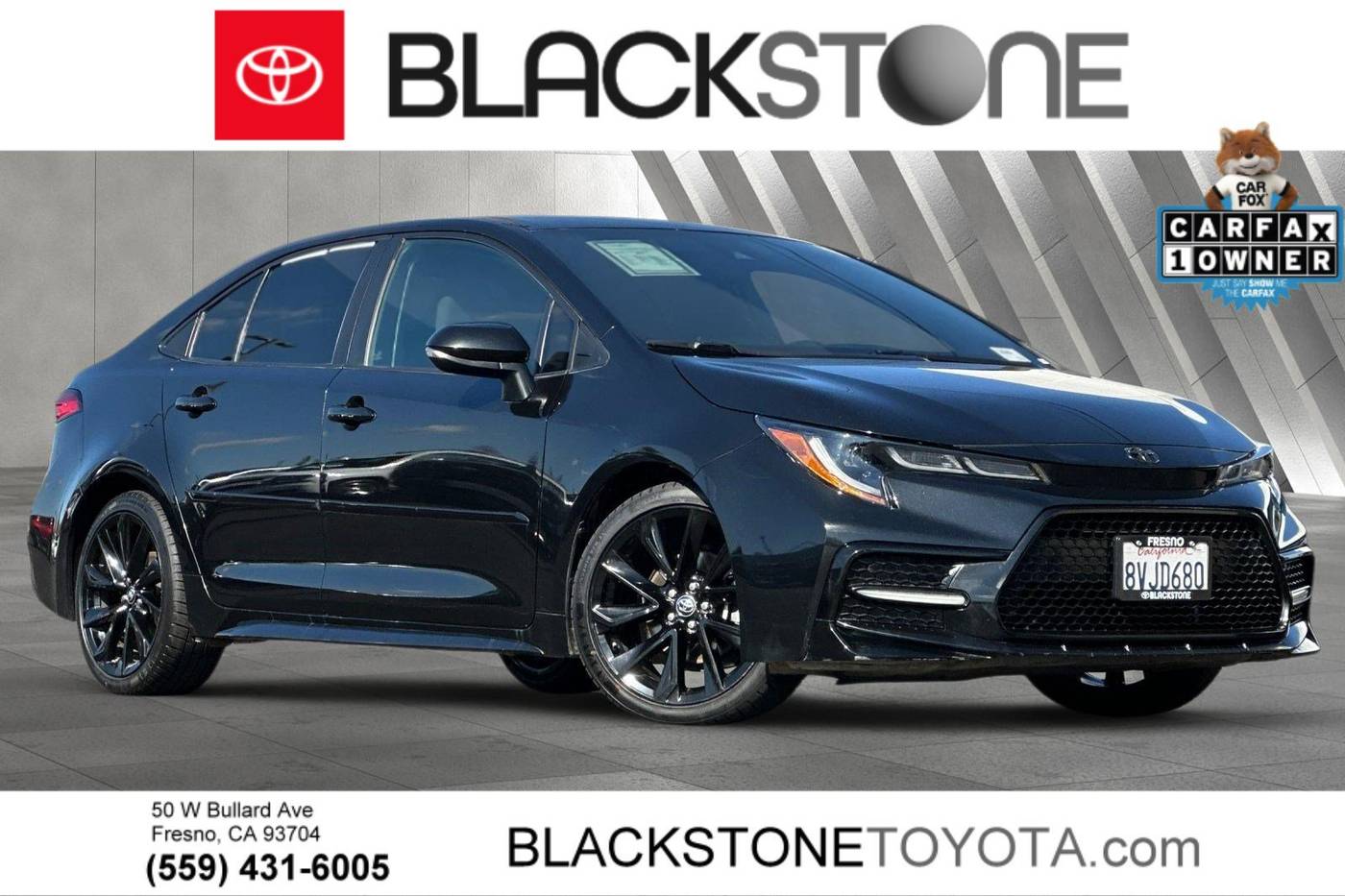 2021 Toyota Corolla Nightshade — Sedan — 72,656 mi — Fresno, CA