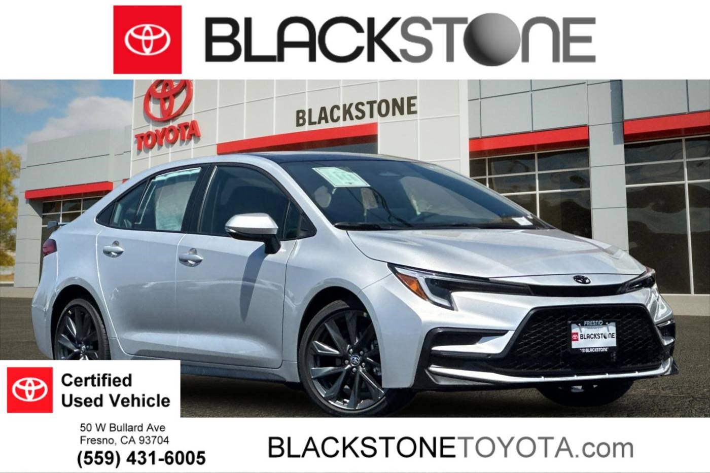 2025 Toyota Corolla XSE — Sedan — 51 mi — Fresno, CA