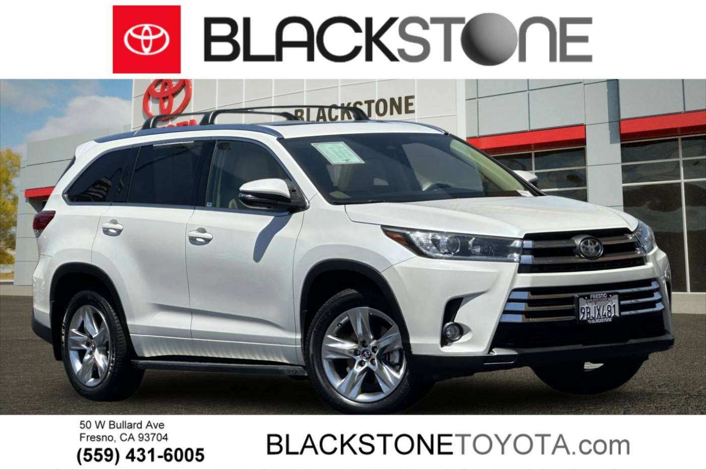 2017 Toyota Highlander Limited — SUV — 80,203 mi — Fresno, CA