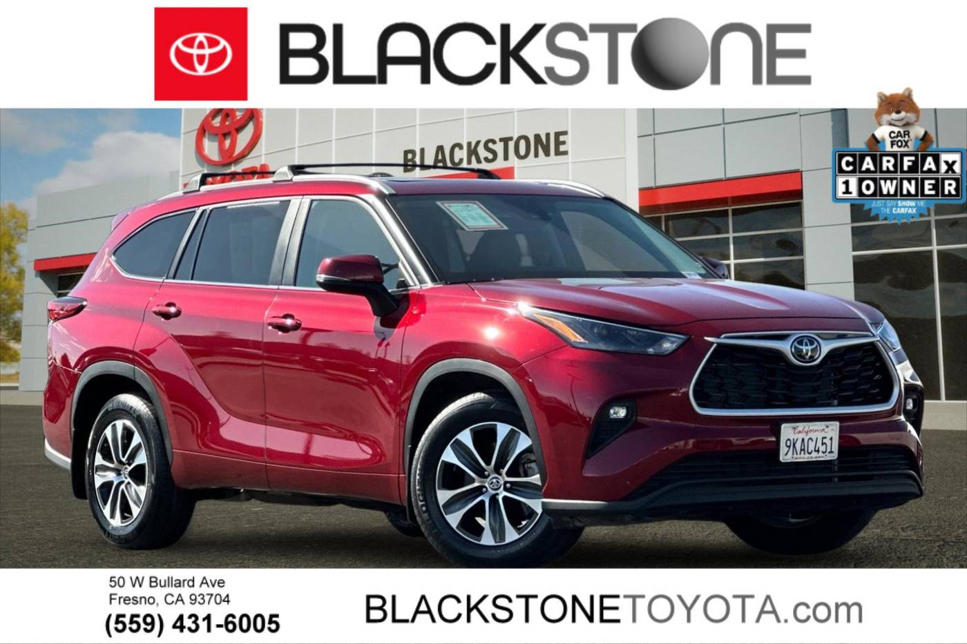 2023 Toyota Highlander L — SUV — 30,207 mi — Fresno, CA