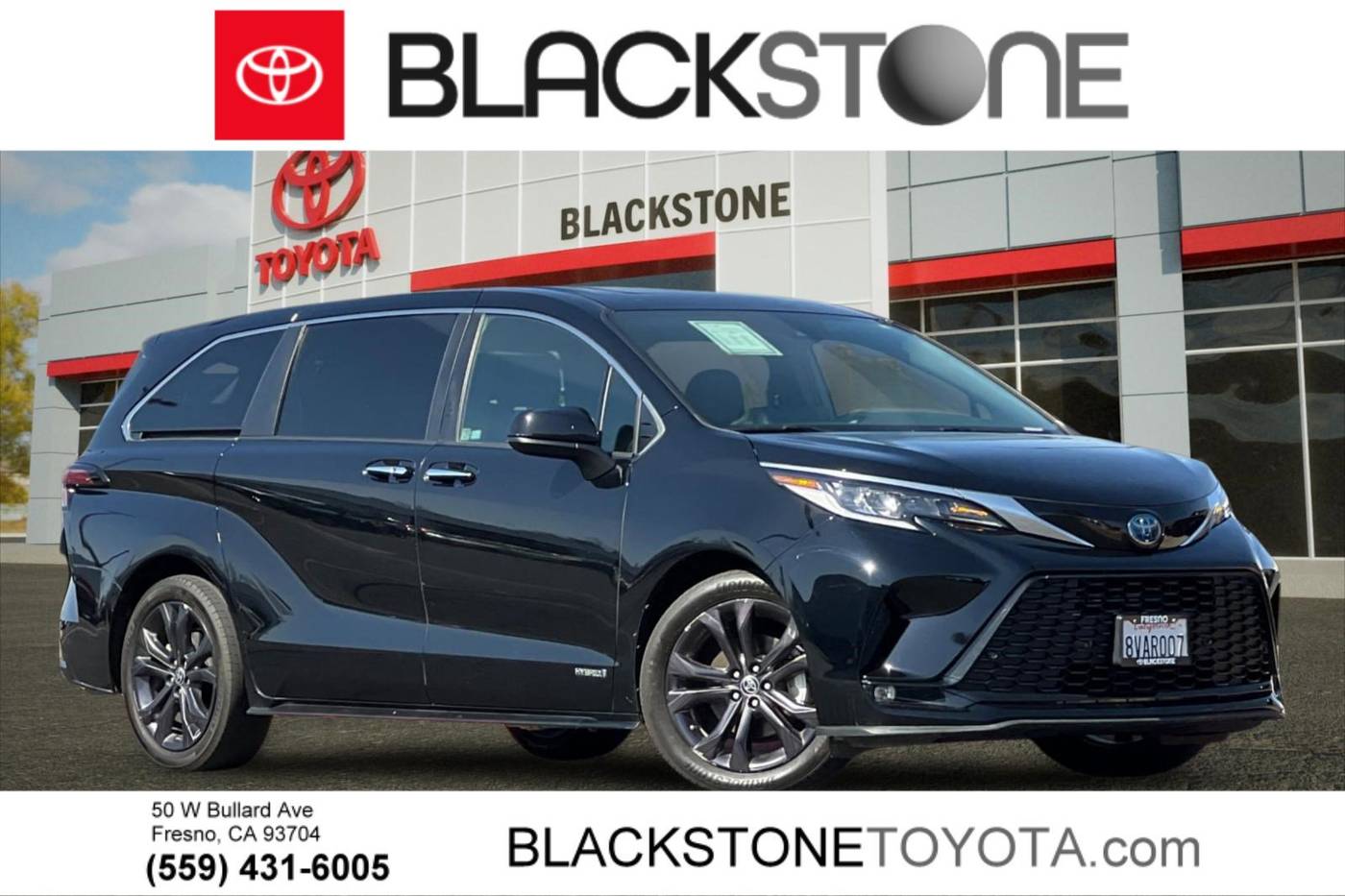 2021 Toyota Sienna XSE — Minivan — 61,993 mi — Fresno, CA