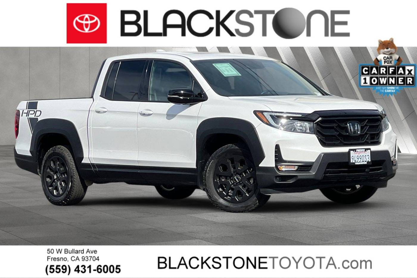 2023 Honda Ridgeline Black Edition — Pickup Truck — 13,882 mi — Fresno, CA