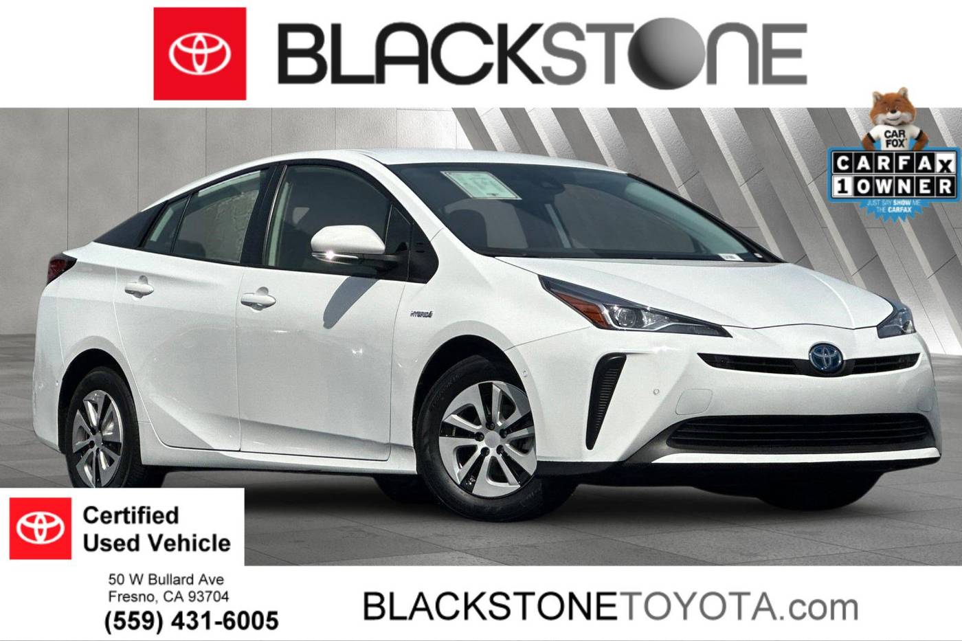 2022 Toyota Prius L Eco — Hatchback — 48,748 mi — Fresno, CA