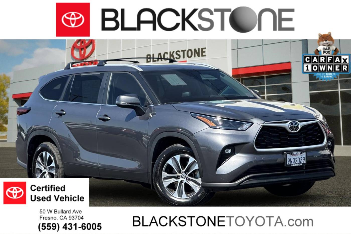 2024 Toyota Highlander XLE — SUV — 14,220 mi — Fresno, CA