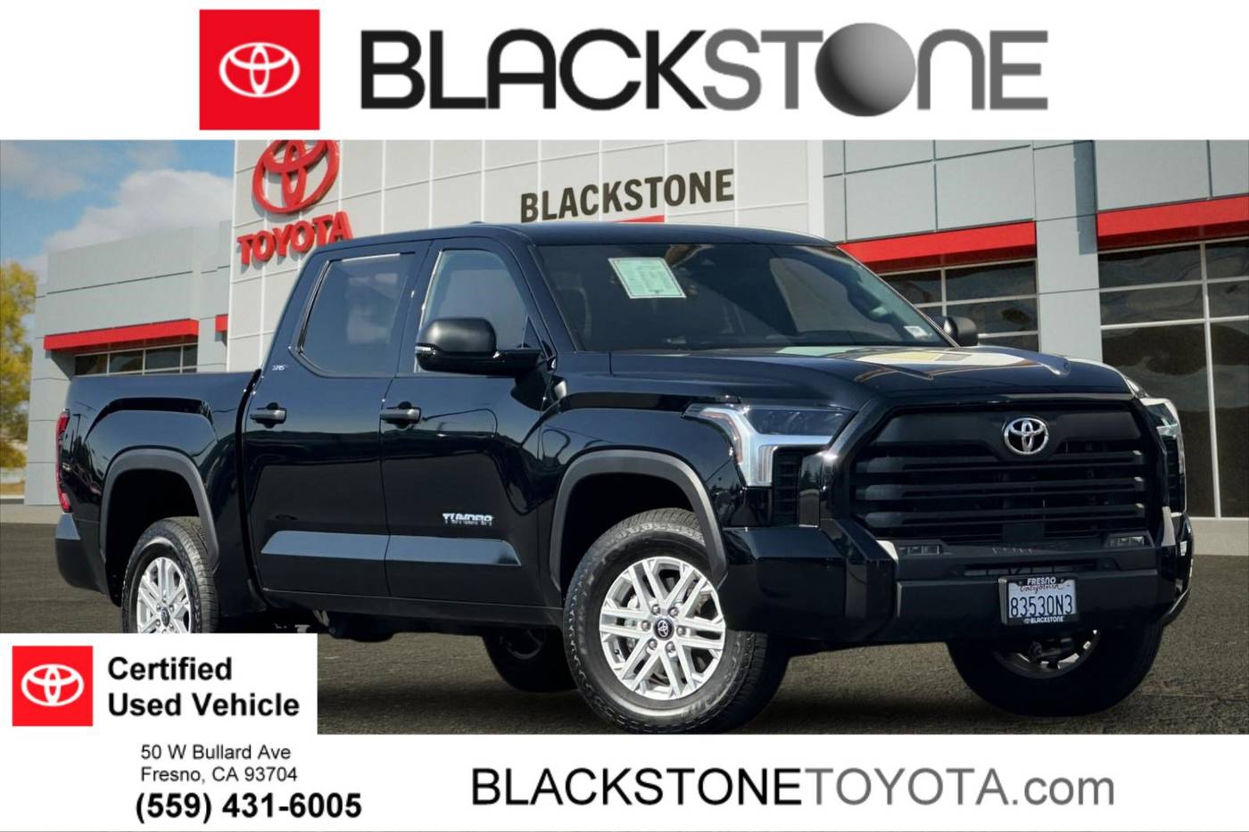 2025 Toyota Tundra SR5 — Pickup Truck — 3,712 mi — Fresno, CA