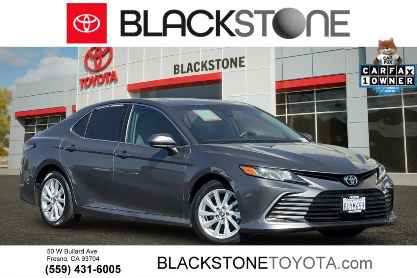 2021 Toyota Camry LE — Sedan — 74,139 mi — Fresno, CA