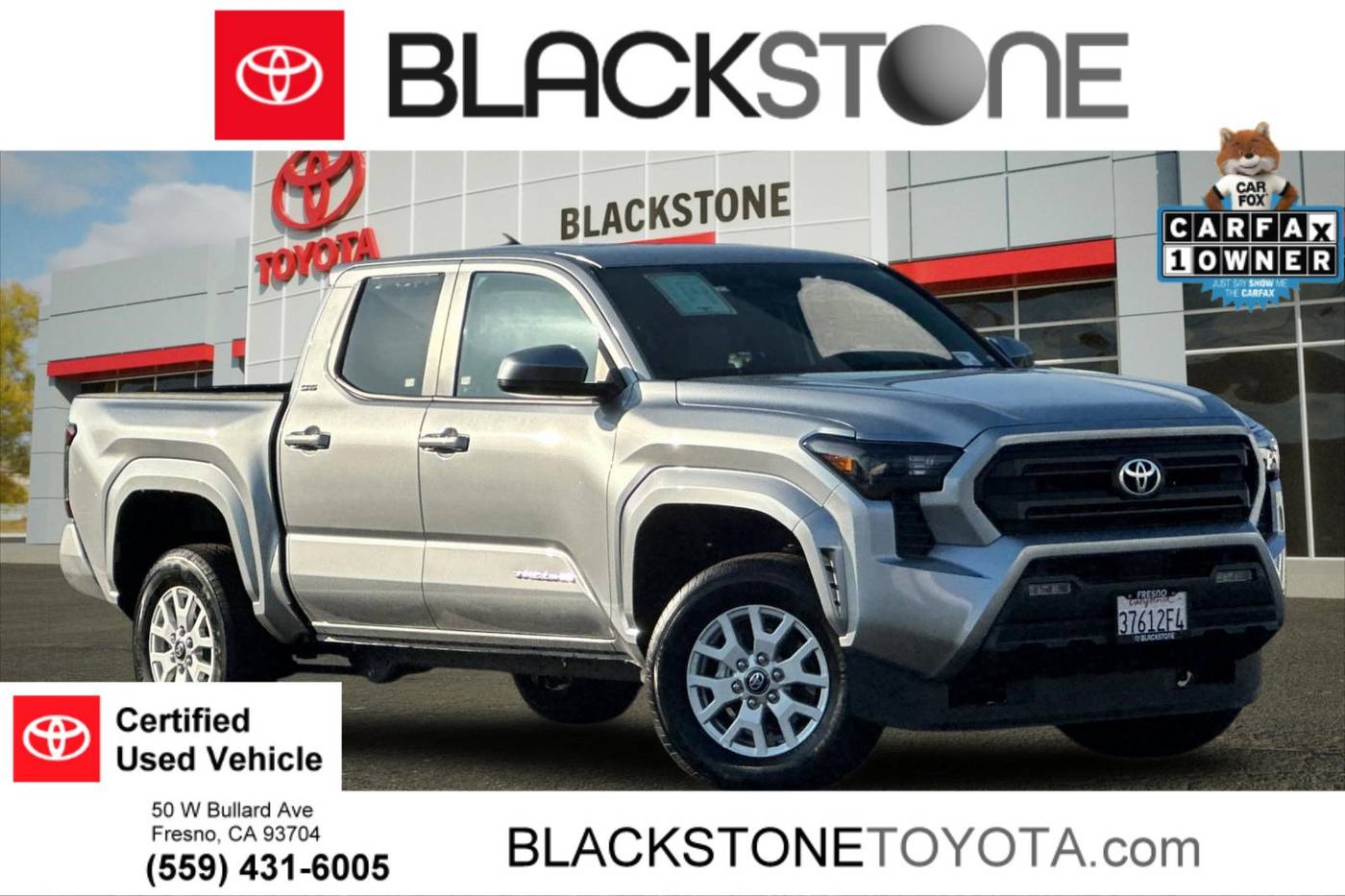 2025 Toyota Tacoma SR5 — Pickup Truck — 5,398 mi — Fresno, CA