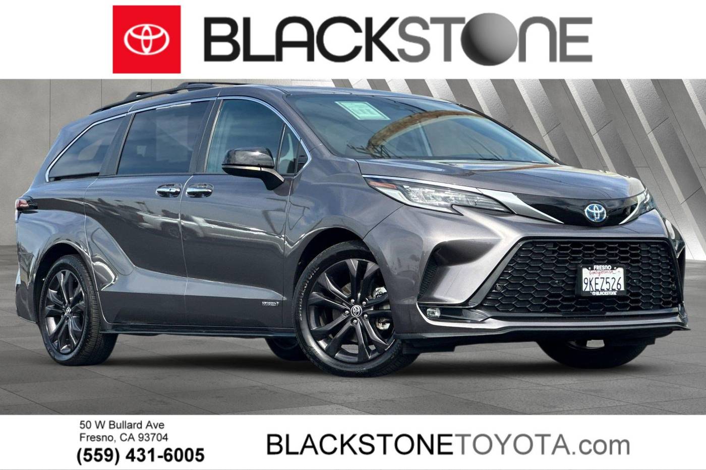 2021 Toyota Sienna XSE — Minivan — 45,591 mi — Fresno, CA